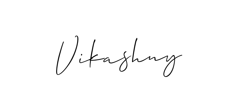 Make a short Vikashny signature style. Manage your documents anywhere anytime using Allison_Script. Create and add eSignatures, submit forms, share and send files easily. Vikashny signature style 2 images and pictures png