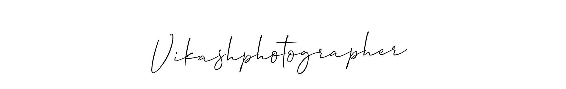 See photos of Vikashphotographer  official signature by Spectra . Check more albums & portfolios. Read reviews & check more about Allison_Script font. Vikashphotographer  signature style 2 images and pictures png