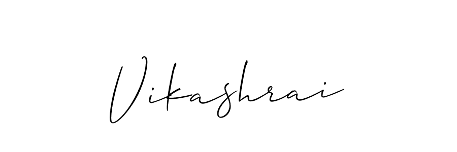 You should practise on your own different ways (Allison_Script) to write your name (Vikashrai) in signature. don't let someone else do it for you. Vikashrai signature style 2 images and pictures png