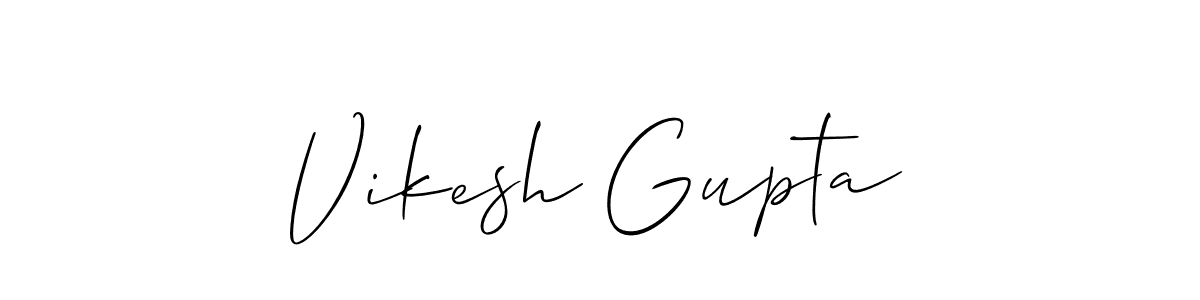 You can use this online signature creator to create a handwritten signature for the name Vikesh Gupta. This is the best online autograph maker. Vikesh Gupta signature style 2 images and pictures png