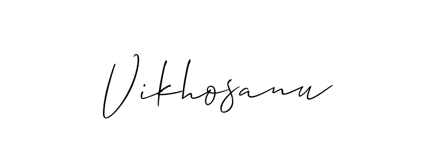 See photos of Vikhosanu official signature by Spectra . Check more albums & portfolios. Read reviews & check more about Allison_Script font. Vikhosanu signature style 2 images and pictures png
