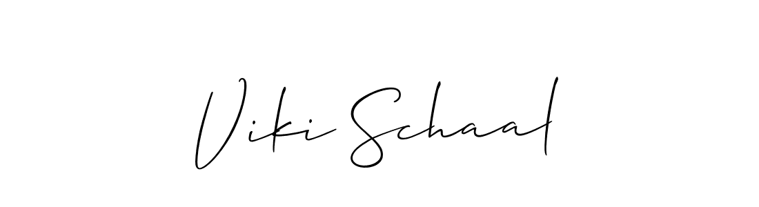 Make a short Viki Schaal signature style. Manage your documents anywhere anytime using Allison_Script. Create and add eSignatures, submit forms, share and send files easily. Viki Schaal signature style 2 images and pictures png