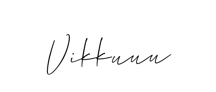 Check out images of Autograph of Vikkuuu name. Actor Vikkuuu Signature Style. Allison_Script is a professional sign style online. Vikkuuu signature style 2 images and pictures png