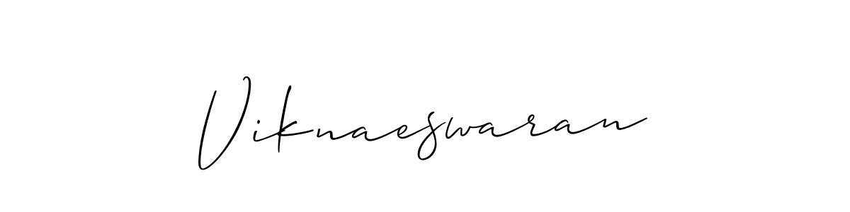 This is the best signature style for the Viknaeswaran name. Also you like these signature font (Allison_Script). Mix name signature. Viknaeswaran signature style 2 images and pictures png