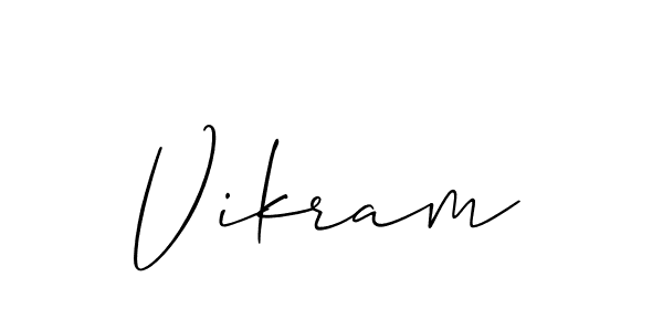 It looks lik you need a new signature style for name Vikram. Design unique handwritten (Allison_Script) signature with our free signature maker in just a few clicks. Vikram signature style 2 images and pictures png