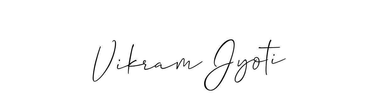 Make a short Vikram Jyoti signature style. Manage your documents anywhere anytime using Allison_Script. Create and add eSignatures, submit forms, share and send files easily. Vikram Jyoti signature style 2 images and pictures png