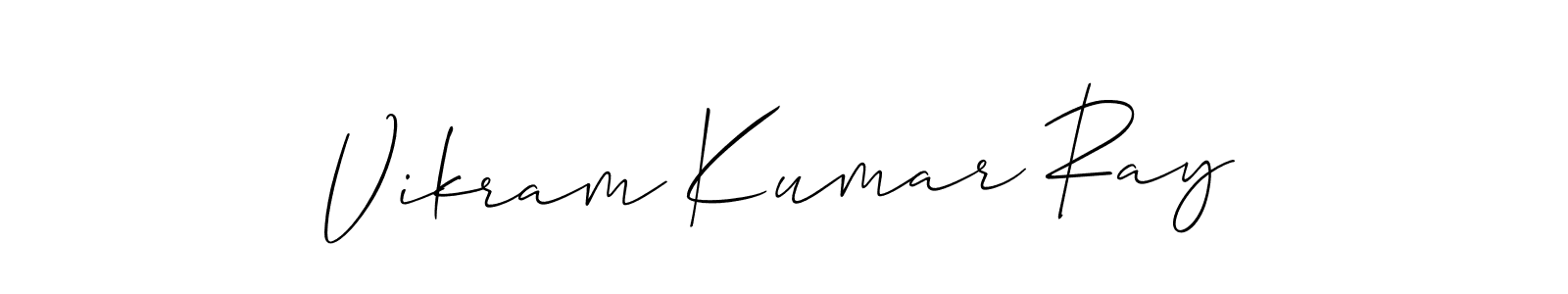 Vikram Kumar Ray stylish signature style. Best Handwritten Sign (Allison_Script) for my name. Handwritten Signature Collection Ideas for my name Vikram Kumar Ray. Vikram Kumar Ray signature style 2 images and pictures png