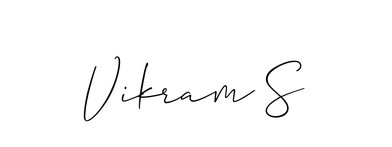 Here are the top 10 professional signature styles for the name Vikram S. These are the best autograph styles you can use for your name. Vikram S signature style 2 images and pictures png