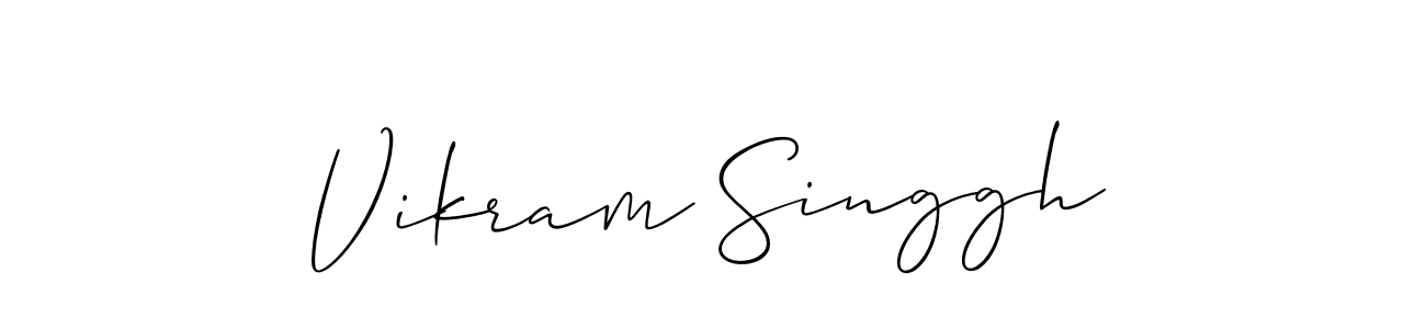 Vikram Singgh stylish signature style. Best Handwritten Sign (Allison_Script) for my name. Handwritten Signature Collection Ideas for my name Vikram Singgh. Vikram Singgh signature style 2 images and pictures png