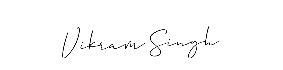 if you are searching for the best signature style for your name Vikram Singh. so please give up your signature search. here we have designed multiple signature styles  using Allison_Script. Vikram Singh signature style 2 images and pictures png