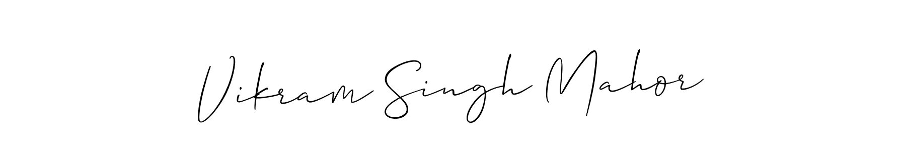 Best and Professional Signature Style for Vikram Singh Mahor. Allison_Script Best Signature Style Collection. Vikram Singh Mahor signature style 2 images and pictures png