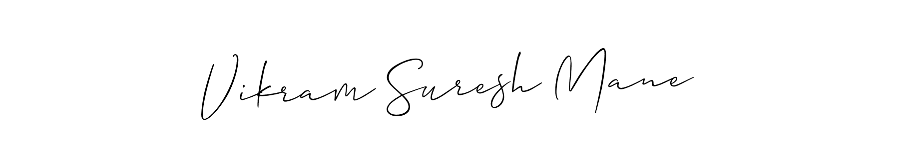 Similarly Allison_Script is the best handwritten signature design. Signature creator online .You can use it as an online autograph creator for name Vikram Suresh Mane. Vikram Suresh Mane signature style 2 images and pictures png