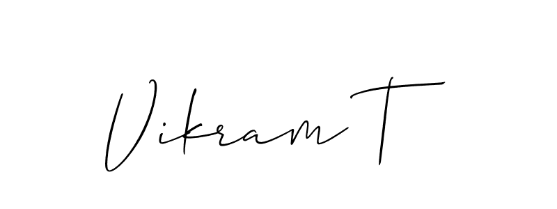 Here are the top 10 professional signature styles for the name Vikram T. These are the best autograph styles you can use for your name. Vikram T signature style 2 images and pictures png