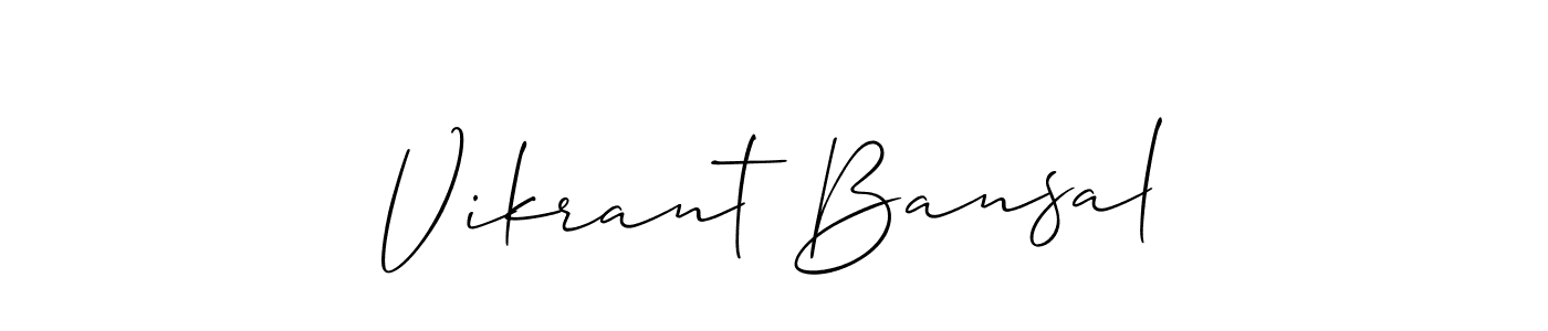Here are the top 10 professional signature styles for the name Vikrant Bansal. These are the best autograph styles you can use for your name. Vikrant Bansal signature style 2 images and pictures png