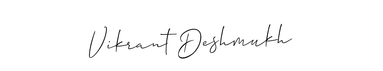 Check out images of Autograph of Vikrant Deshmukh name. Actor Vikrant Deshmukh Signature Style. Allison_Script is a professional sign style online. Vikrant Deshmukh signature style 2 images and pictures png