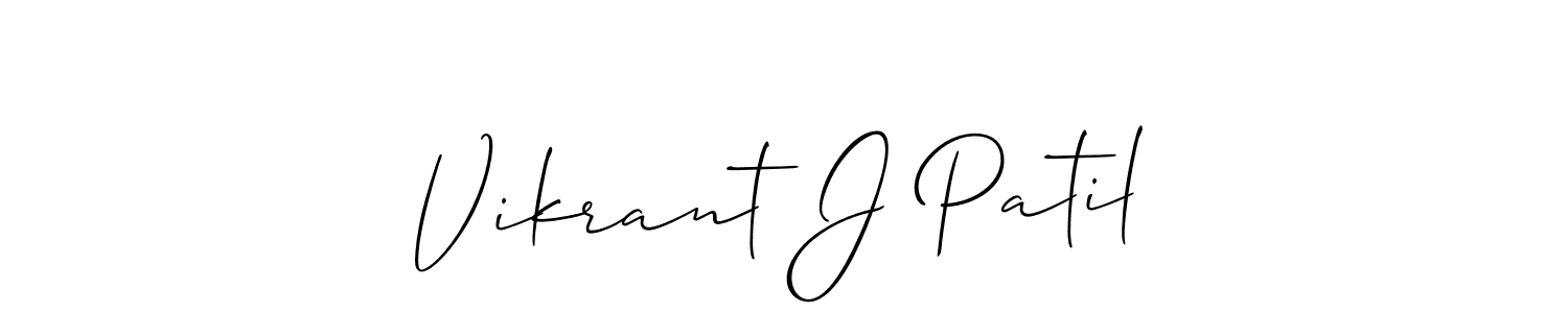 Similarly Allison_Script is the best handwritten signature design. Signature creator online .You can use it as an online autograph creator for name Vikrant J Patil. Vikrant J Patil signature style 2 images and pictures png