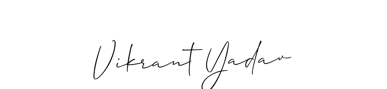 Make a beautiful signature design for name Vikrant Yadav. Use this online signature maker to create a handwritten signature for free. Vikrant Yadav signature style 2 images and pictures png