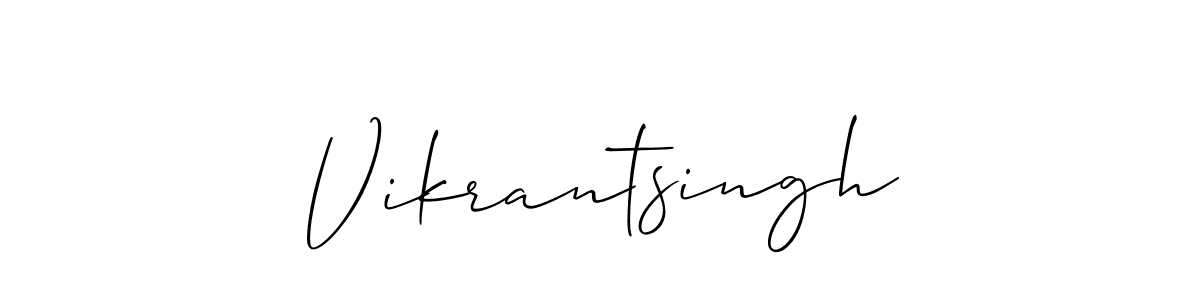 Similarly Allison_Script is the best handwritten signature design. Signature creator online .You can use it as an online autograph creator for name Vikrantsingh. Vikrantsingh signature style 2 images and pictures png