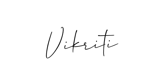 Once you've used our free online signature maker to create your best signature Allison_Script style, it's time to enjoy all of the benefits that Vikriti name signing documents. Vikriti signature style 2 images and pictures png