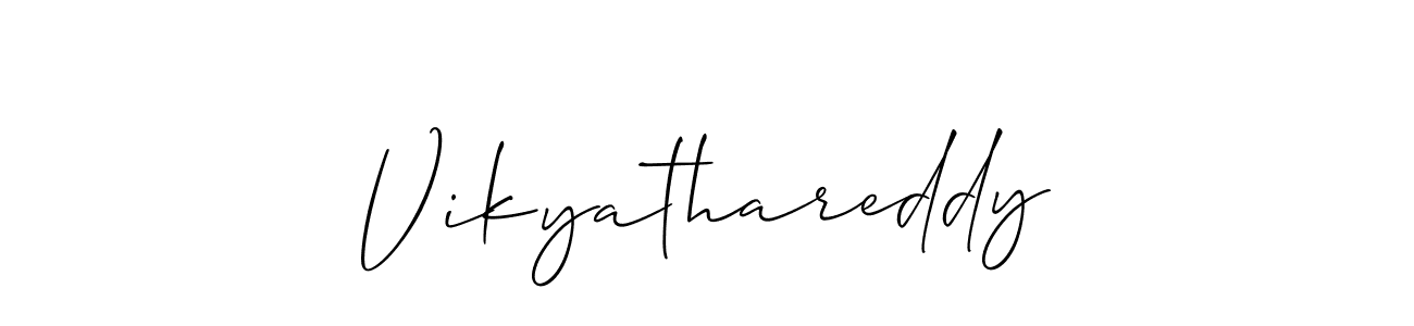 This is the best signature style for the Vikyathareddy name. Also you like these signature font (Allison_Script). Mix name signature. Vikyathareddy signature style 2 images and pictures png