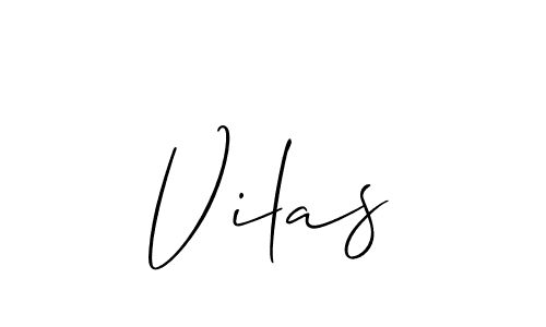 Best and Professional Signature Style for Vilas. Allison_Script Best Signature Style Collection. Vilas signature style 2 images and pictures png