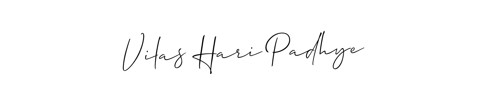 Make a beautiful signature design for name Vilas Hari Padhye. Use this online signature maker to create a handwritten signature for free. Vilas Hari Padhye signature style 2 images and pictures png