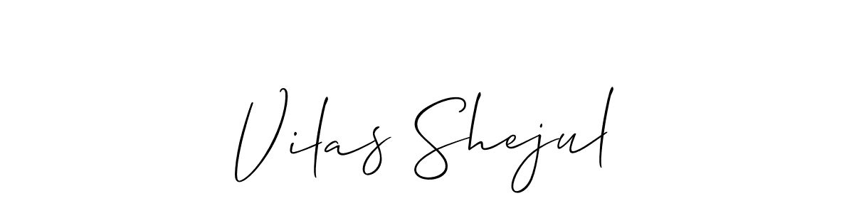 Also we have Vilas Shejul name is the best signature style. Create professional handwritten signature collection using Allison_Script autograph style. Vilas Shejul signature style 2 images and pictures png