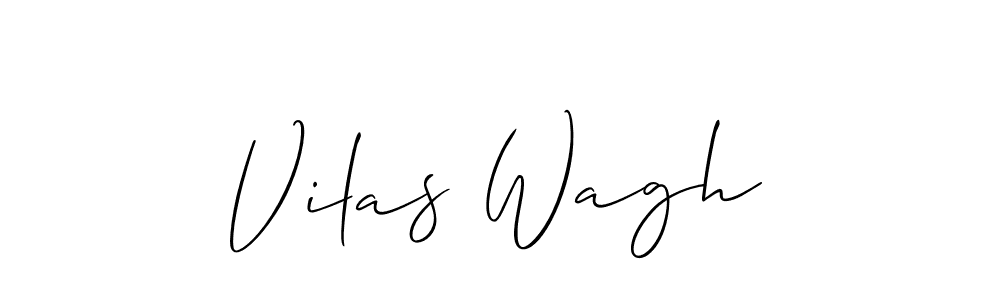 How to make Vilas Wagh signature? Allison_Script is a professional autograph style. Create handwritten signature for Vilas Wagh name. Vilas Wagh signature style 2 images and pictures png