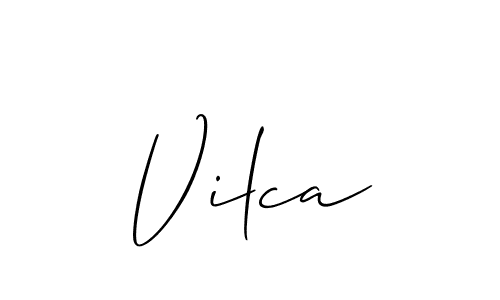 Similarly Allison_Script is the best handwritten signature design. Signature creator online .You can use it as an online autograph creator for name Vilca. Vilca signature style 2 images and pictures png
