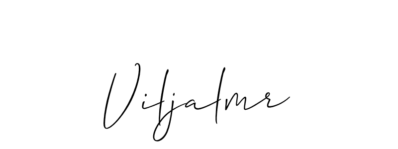 How to Draw Viljalmr signature style? Allison_Script is a latest design signature styles for name Viljalmr. Viljalmr signature style 2 images and pictures png