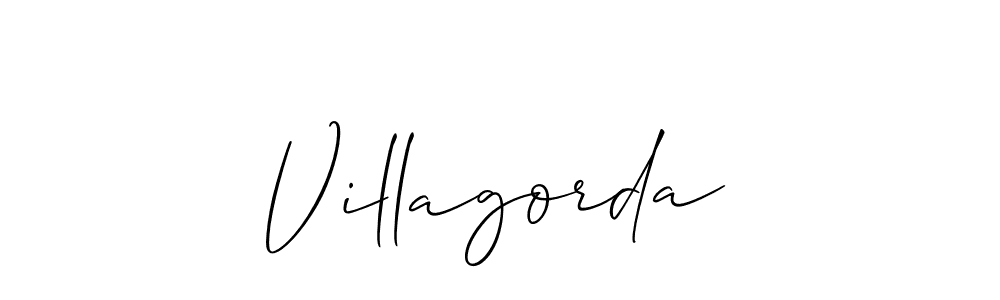 Make a short Villagorda signature style. Manage your documents anywhere anytime using Allison_Script. Create and add eSignatures, submit forms, share and send files easily. Villagorda signature style 2 images and pictures png
