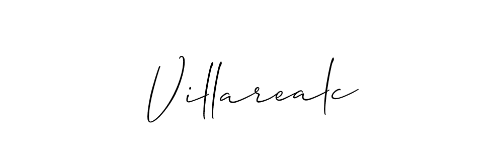 You should practise on your own different ways (Allison_Script) to write your name (Villarealc) in signature. don't let someone else do it for you. Villarealc signature style 2 images and pictures png