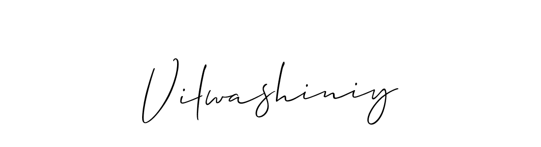 if you are searching for the best signature style for your name Vilwashiniy. so please give up your signature search. here we have designed multiple signature styles  using Allison_Script. Vilwashiniy signature style 2 images and pictures png