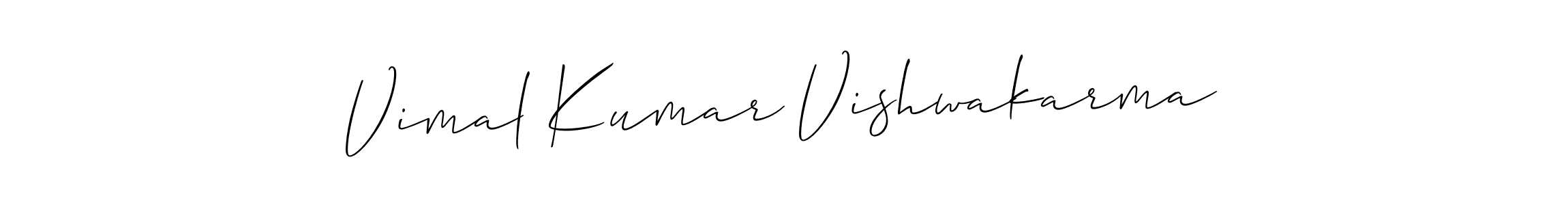 This is the best signature style for the Vimal Kumar Vishwakarma name. Also you like these signature font (Allison_Script). Mix name signature. Vimal Kumar Vishwakarma signature style 2 images and pictures png