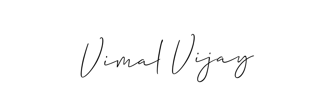 Once you've used our free online signature maker to create your best signature Allison_Script style, it's time to enjoy all of the benefits that Vimal Vijay name signing documents. Vimal Vijay signature style 2 images and pictures png