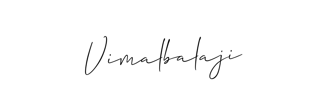 Allison_Script is a professional signature style that is perfect for those who want to add a touch of class to their signature. It is also a great choice for those who want to make their signature more unique. Get Vimalbalaji name to fancy signature for free. Vimalbalaji signature style 2 images and pictures png