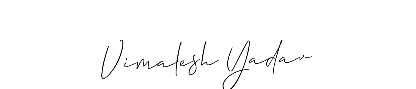 See photos of Vimalesh Yadav official signature by Spectra . Check more albums & portfolios. Read reviews & check more about Allison_Script font. Vimalesh Yadav signature style 2 images and pictures png