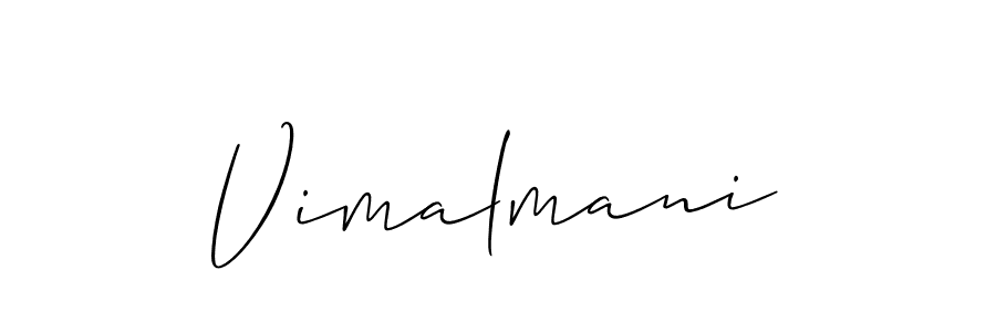 Here are the top 10 professional signature styles for the name Vimalmani. These are the best autograph styles you can use for your name. Vimalmani signature style 2 images and pictures png