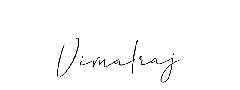 Also we have Vimalraj name is the best signature style. Create professional handwritten signature collection using Allison_Script autograph style. Vimalraj signature style 2 images and pictures png