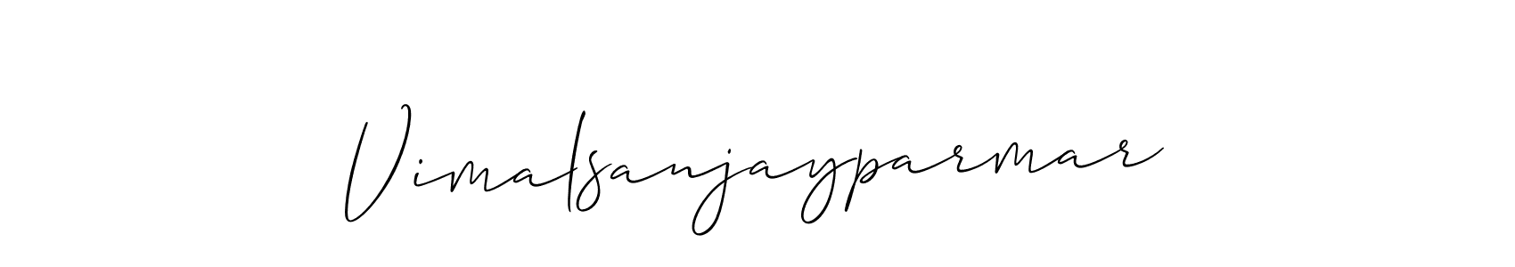 Also You can easily find your signature by using the search form. We will create Vimalsanjayparmar name handwritten signature images for you free of cost using Allison_Script sign style. Vimalsanjayparmar signature style 2 images and pictures png