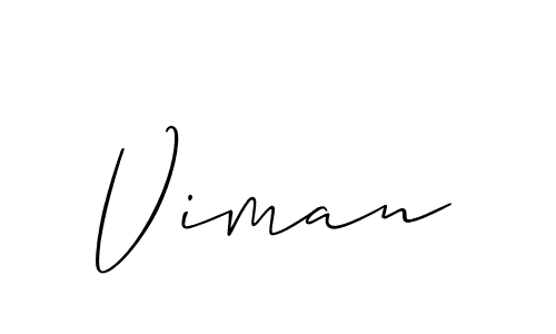 You should practise on your own different ways (Allison_Script) to write your name (Viman) in signature. don't let someone else do it for you. Viman signature style 2 images and pictures png