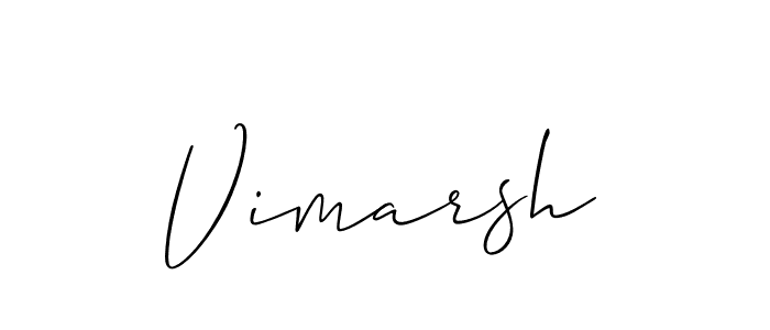 Best and Professional Signature Style for Vimarsh. Allison_Script Best Signature Style Collection. Vimarsh signature style 2 images and pictures png