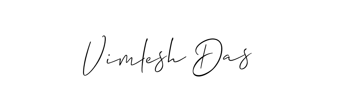 Make a beautiful signature design for name Vimlesh Das. Use this online signature maker to create a handwritten signature for free. Vimlesh Das signature style 2 images and pictures png