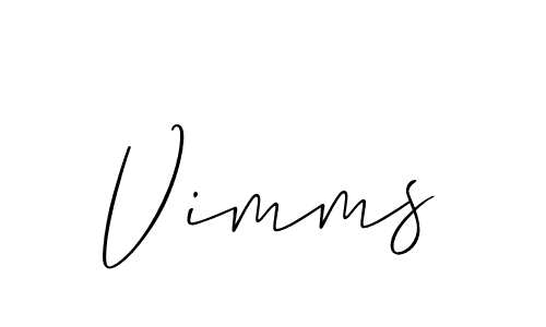 Allison_Script is a professional signature style that is perfect for those who want to add a touch of class to their signature. It is also a great choice for those who want to make their signature more unique. Get Vimms name to fancy signature for free. Vimms signature style 2 images and pictures png
