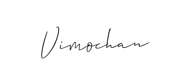 if you are searching for the best signature style for your name Vimochan. so please give up your signature search. here we have designed multiple signature styles  using Allison_Script. Vimochan signature style 2 images and pictures png