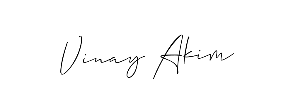 Here are the top 10 professional signature styles for the name Vinay Akim. These are the best autograph styles you can use for your name. Vinay Akim signature style 2 images and pictures png