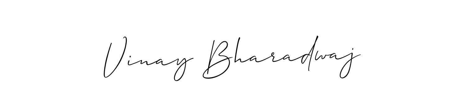 Similarly Allison_Script is the best handwritten signature design. Signature creator online .You can use it as an online autograph creator for name Vinay Bharadwaj. Vinay Bharadwaj signature style 2 images and pictures png