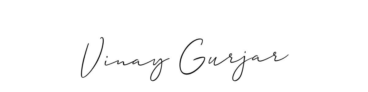 Once you've used our free online signature maker to create your best signature Allison_Script style, it's time to enjoy all of the benefits that Vinay Gurjar name signing documents. Vinay Gurjar signature style 2 images and pictures png