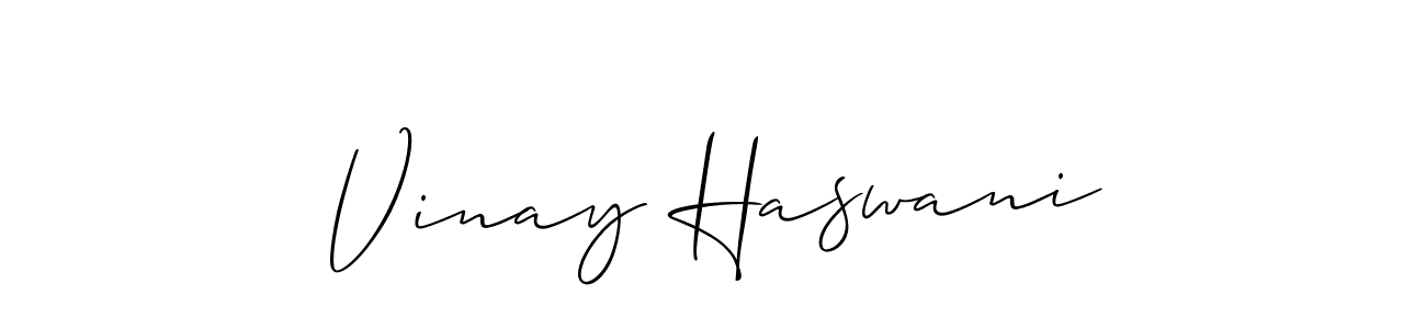 if you are searching for the best signature style for your name Vinay Haswani. so please give up your signature search. here we have designed multiple signature styles  using Allison_Script. Vinay Haswani signature style 2 images and pictures png