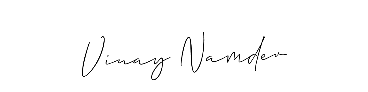 This is the best signature style for the Vinay Namdev name. Also you like these signature font (Allison_Script). Mix name signature. Vinay Namdev signature style 2 images and pictures png